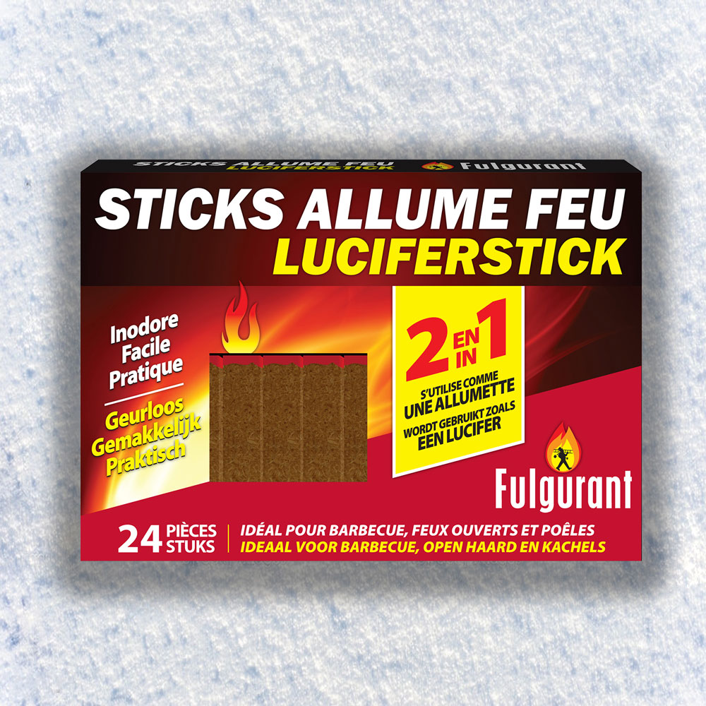 Sticks allume feu 2 en 1