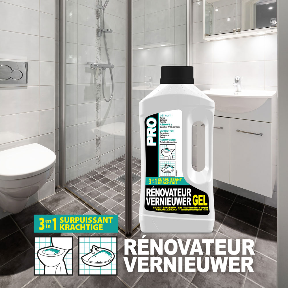 Rénovateur gel