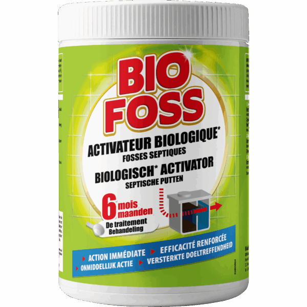 Activateur biologique fosses septiques