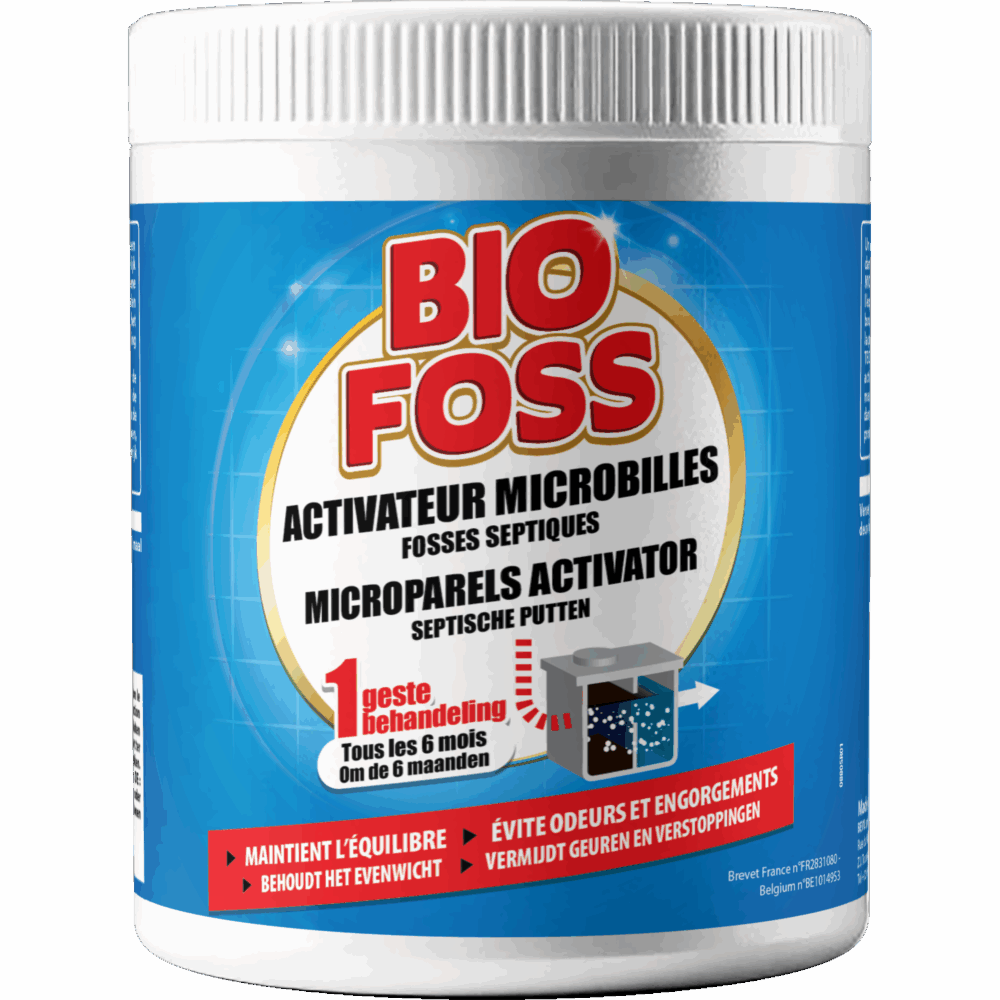 Activateur microbilles fosses septiques