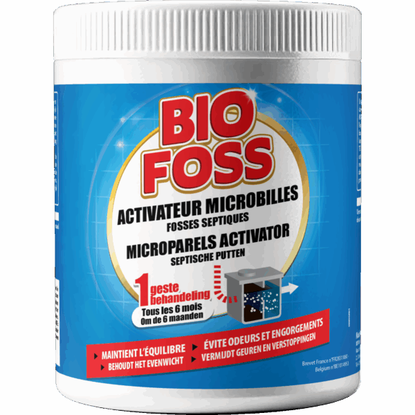 Activateur microbilles fosses septiques