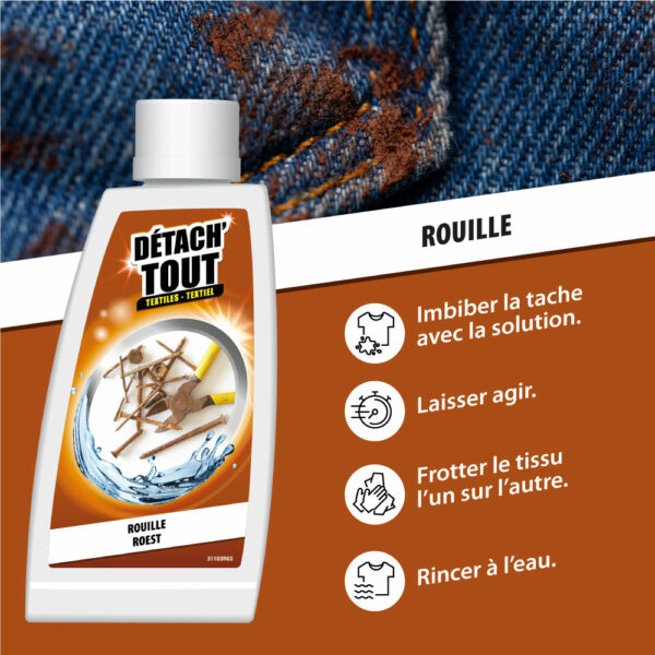 Stain remover rust