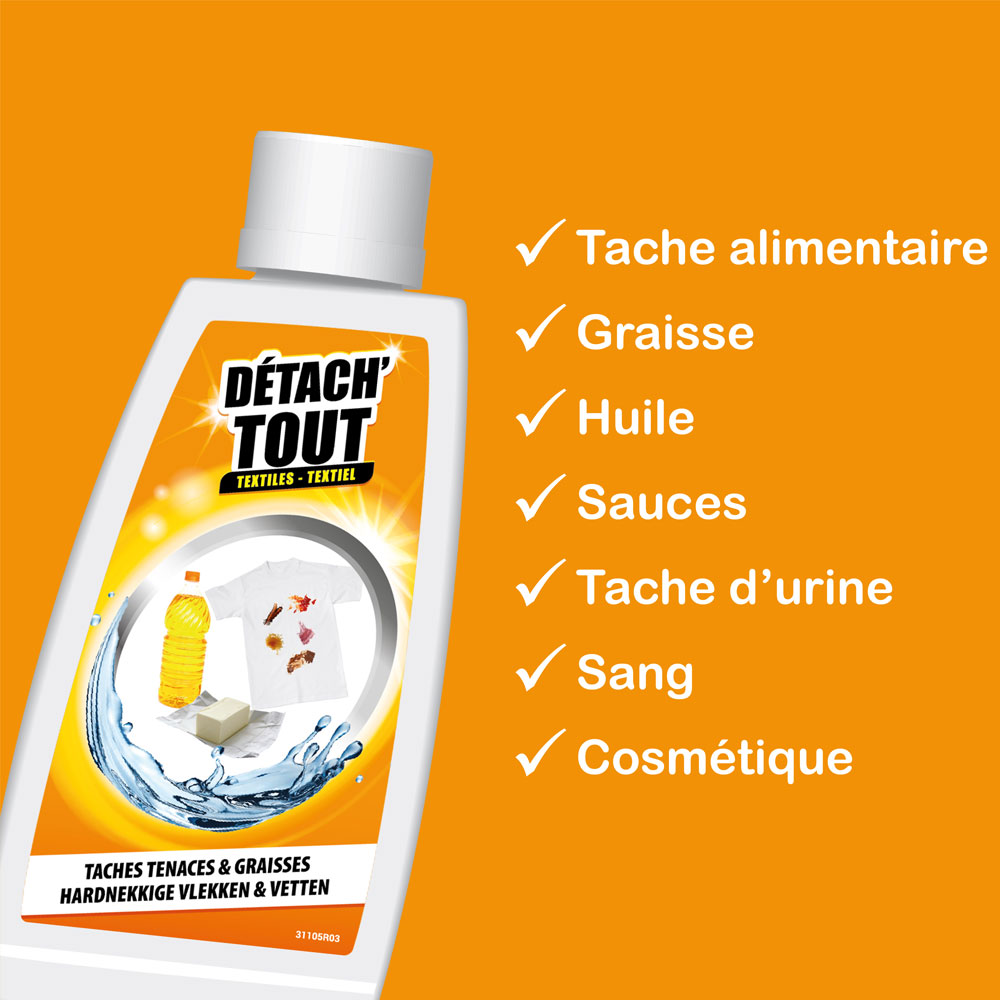 Détachant taches tenaces & graisses