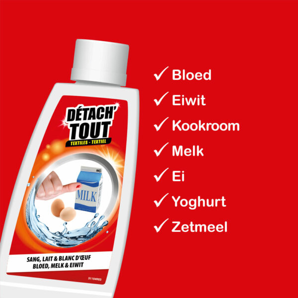 Vlekverwijderaar bloed, melk & eiwit