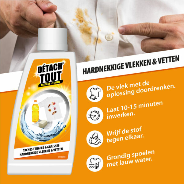 Vlekverwijderaar hardnekkige vlekken & vetten