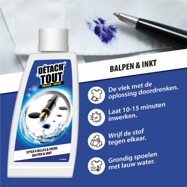 Vlekverwijderaar balpen & inkt