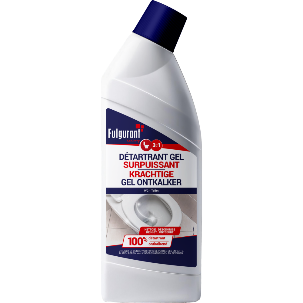 Détartrant WC gel surpuissant