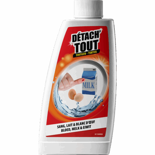 Détachant sang, lait & blanc d’œuf