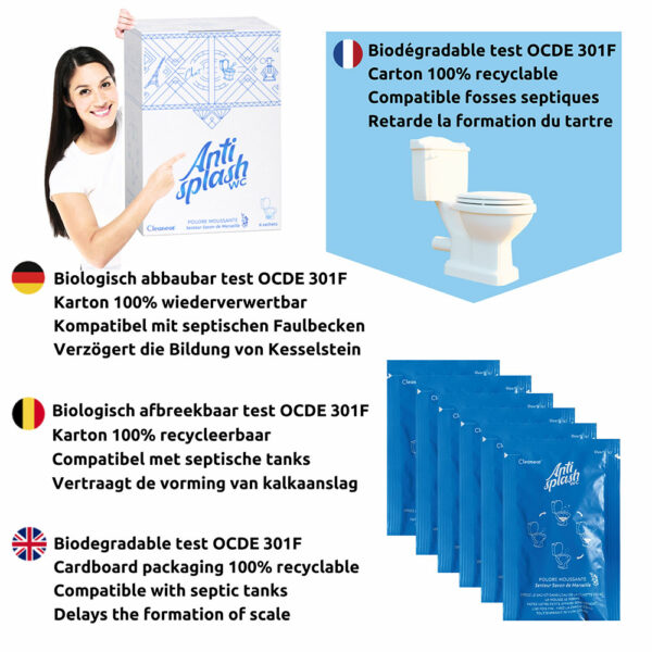 Antisplash WC